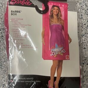 Barbie Pink Costume Box one size women Halloween